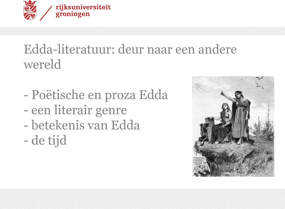 proza Edda - een literair