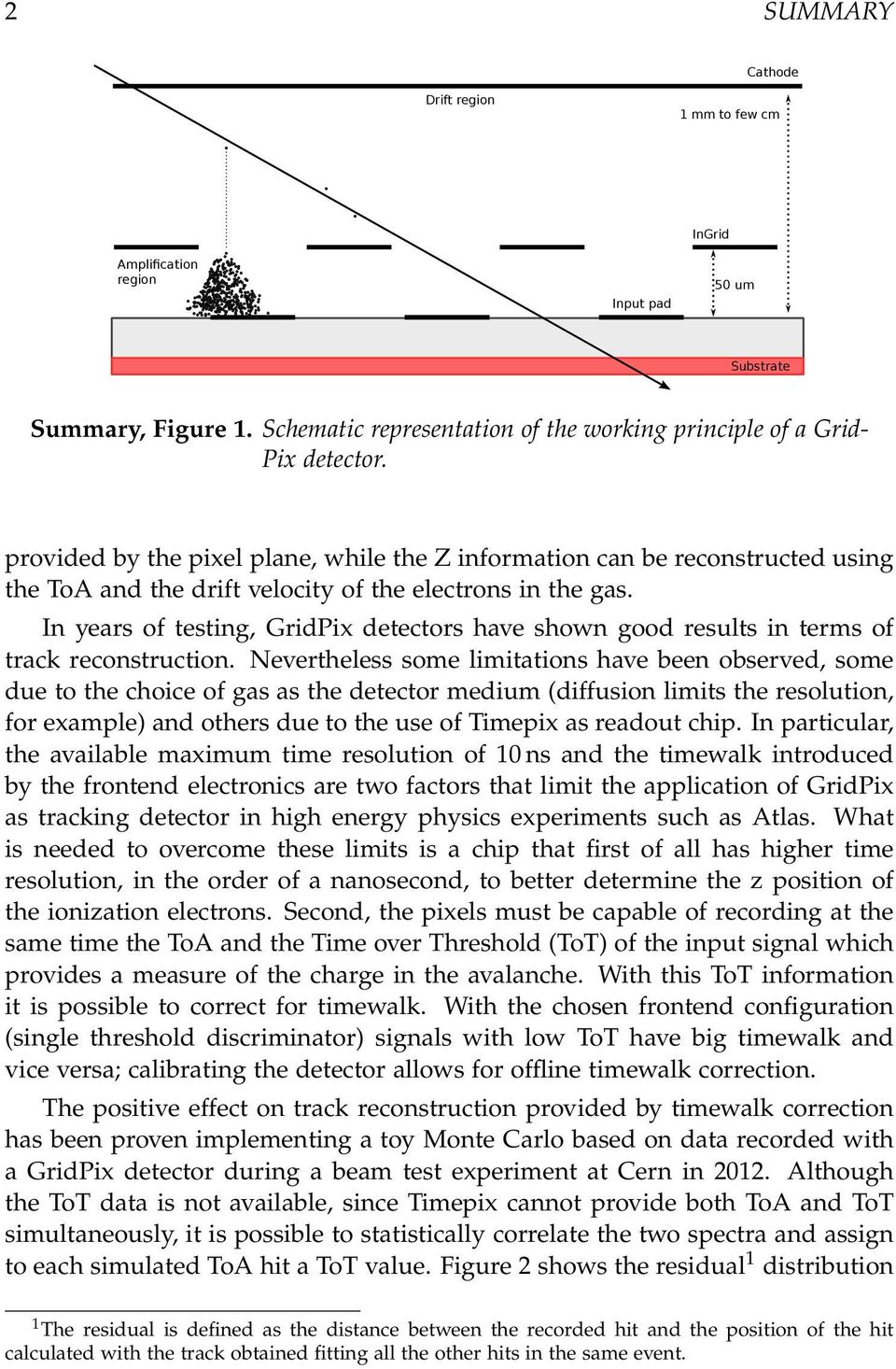 In years of testing, GridPix detectors have shown good results in terms of track reconstruction.