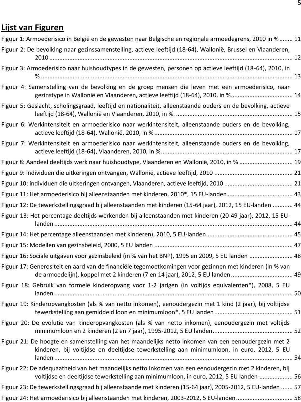 .. 12 Figuur 3: Armoederisico naar huishoudtypes in de gewesten, personen op actieve leeftijd (18-64), 2010, in %.