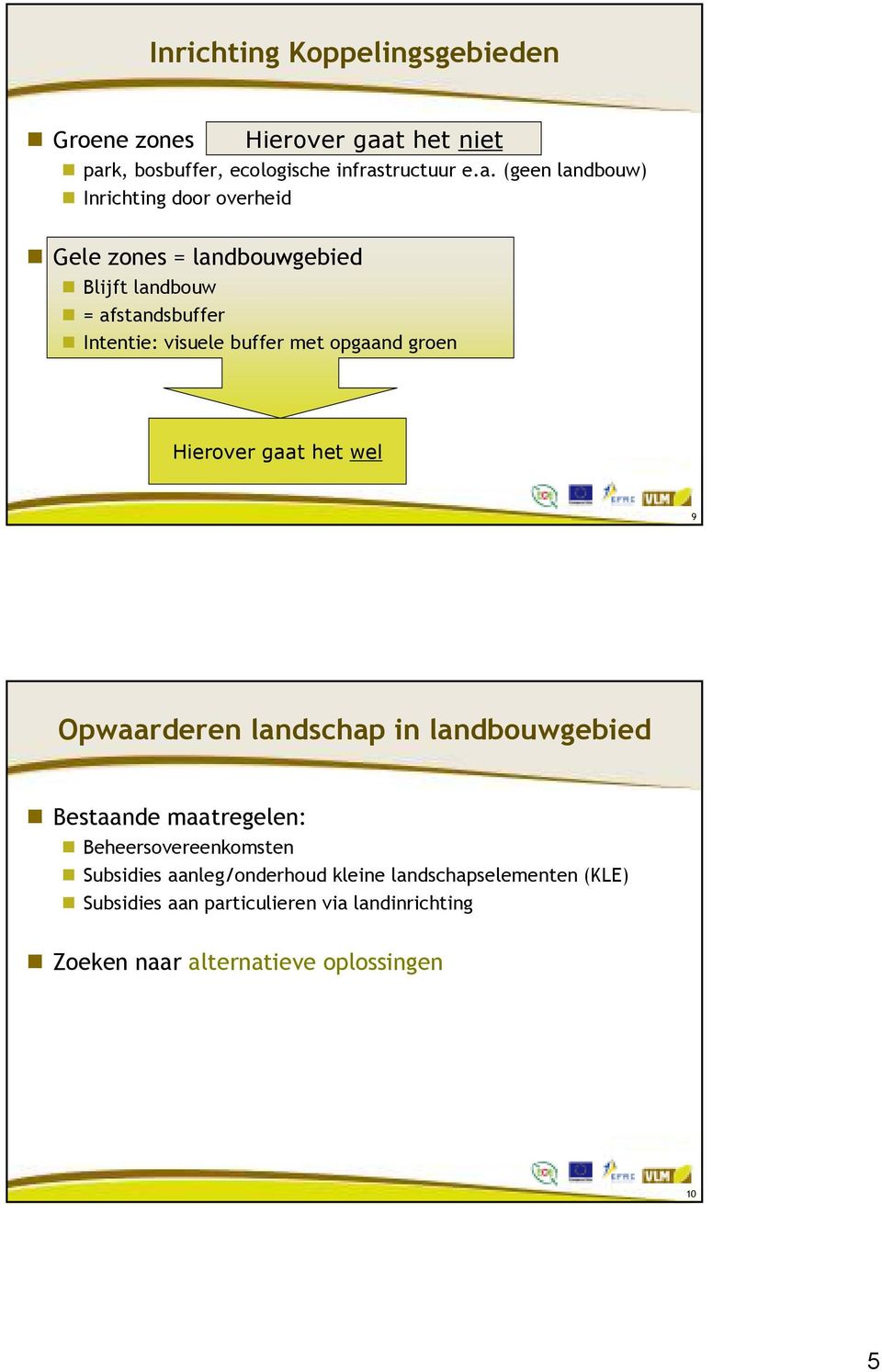 k, bosbuffer, ecologische infras