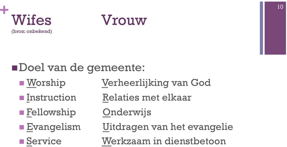 God Relaties met elkaar n Fellowship Onderwijs n