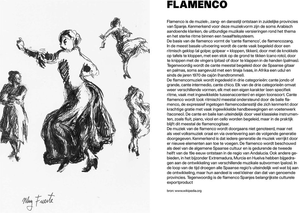 De basis van de flamenco vormt de cante flamenco, de flamencozang.