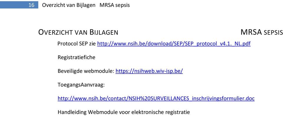 pdf Registratiefiche Beveiligde webmodule: https://nsihweb.wiv-isp.