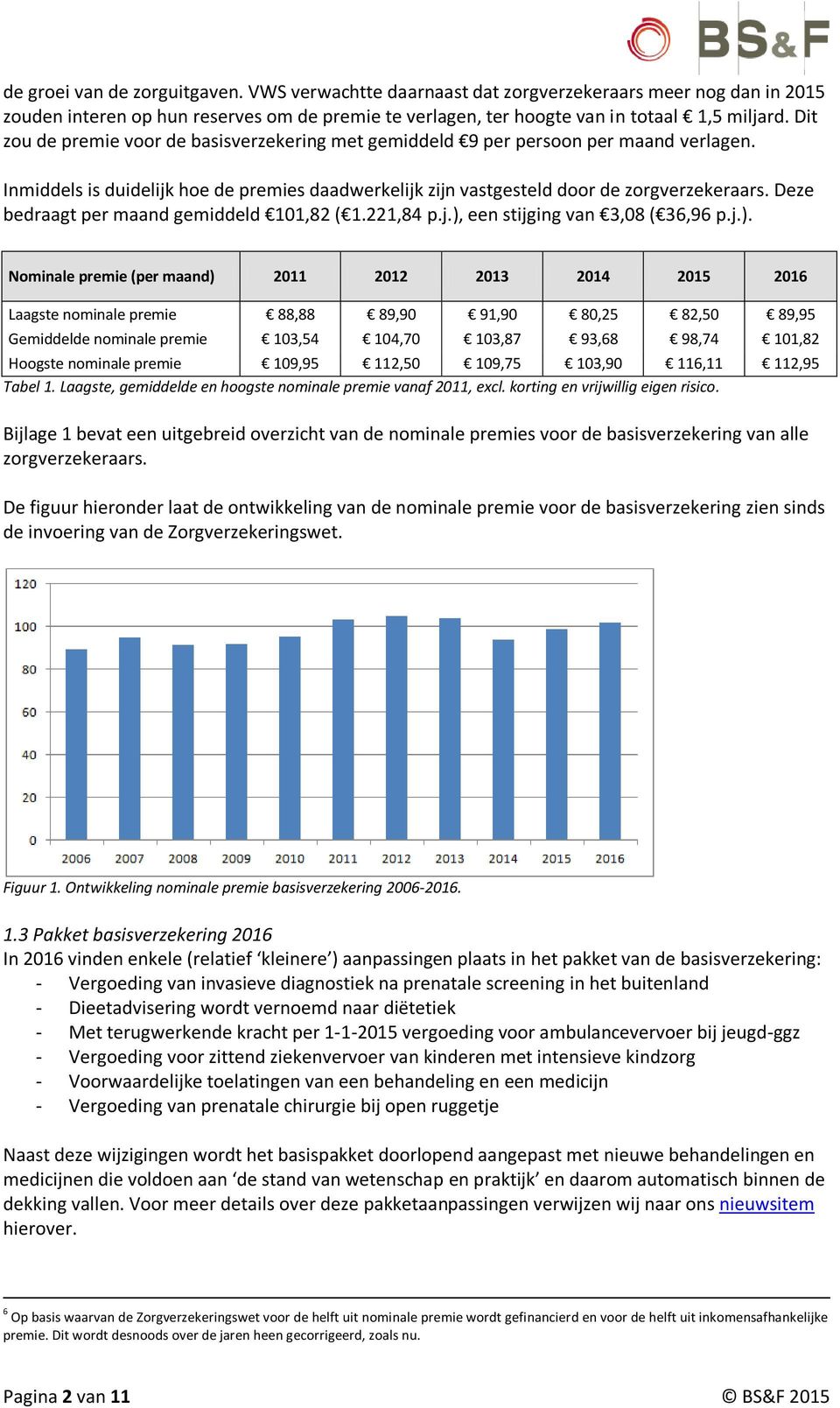 Deze bedraagt per maand gemiddeld 101,82 ( 1.221,84 p.j.),