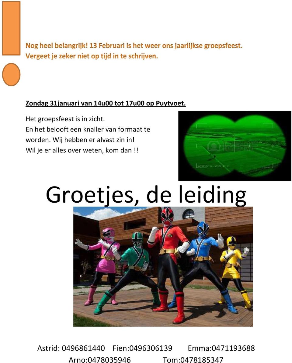 En het belooft een knaller van formaat te worden.