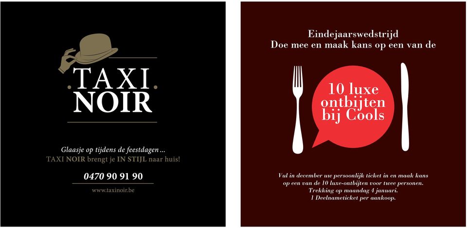 en maak kans op een van de 10 luxe-ontbijten voor twee