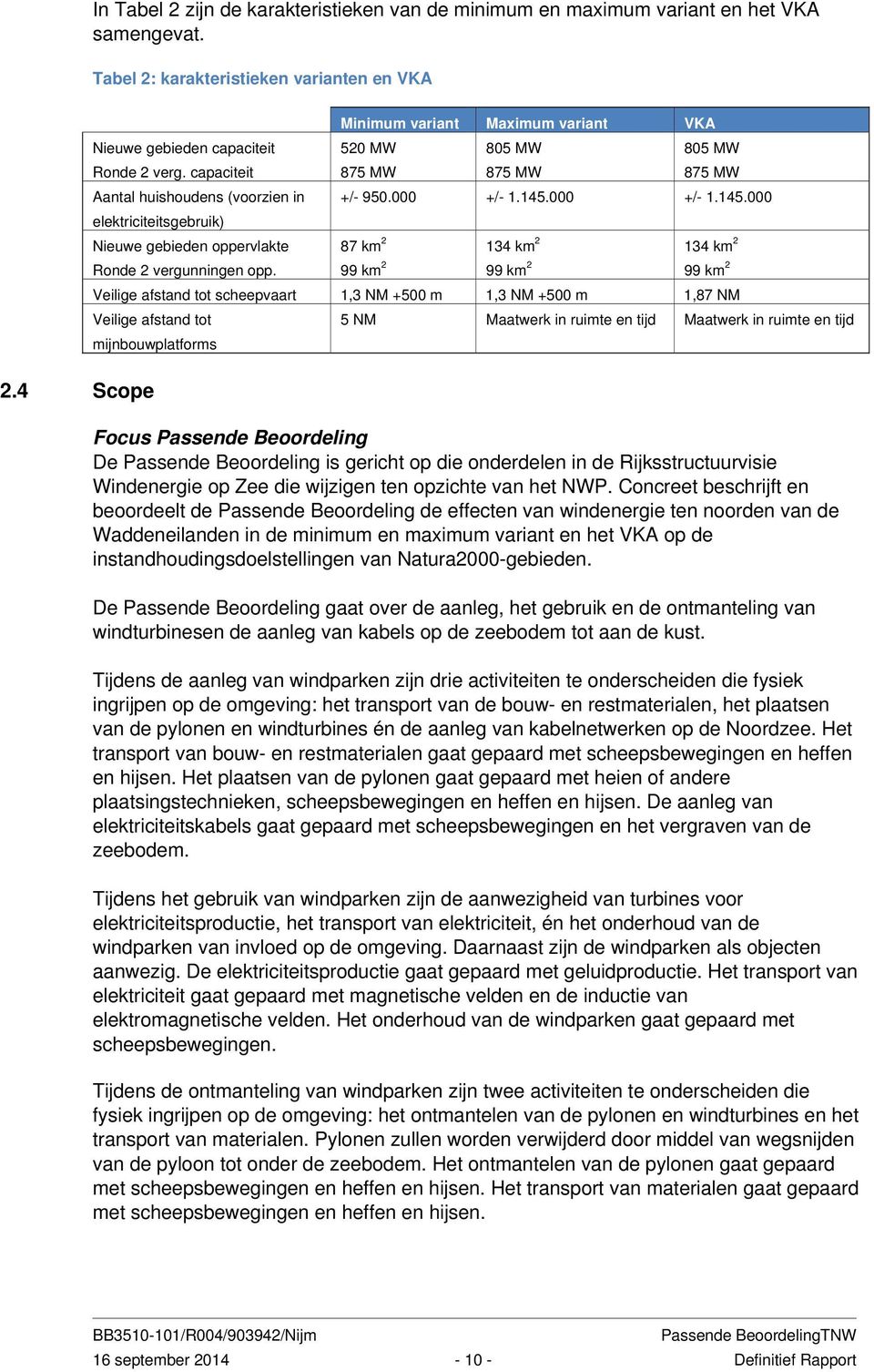 000 +/- 1.145.000 134 km 134 km Nieuwe gebieden oppervlakte 87 km 2 2 2 Ronde 2 vergunningen opp.