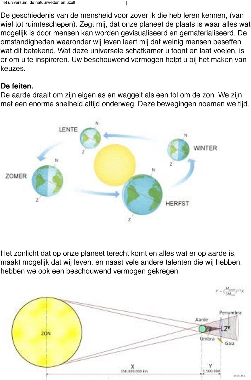 De omstandigheden waaronder wij leven leert mij dat weinig mensen beseffen wat dit betekend. Wat deze universele schatkamer u toont en laat voelen, is er om u te inspireren.