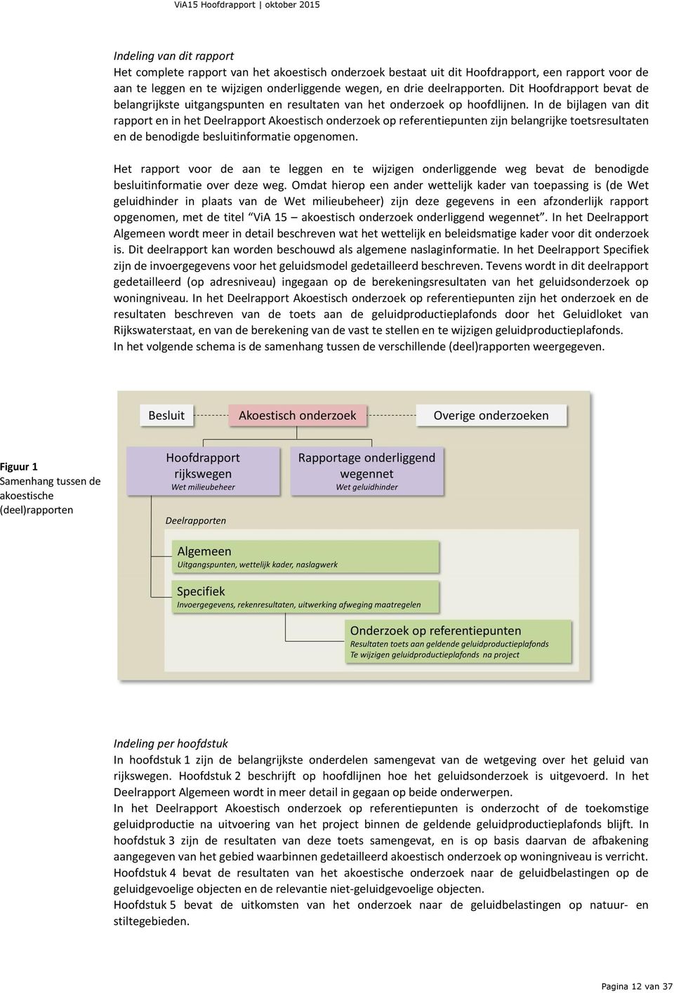 In de bijlagen van dit rapport en in het Deelrapport Akoestisch onderzoek op referentiepunten zijn belangrijke toetsresultaten en de benodigde besluitinformatie opgenomen.