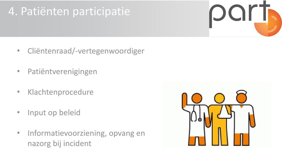 Patiëntverenigingen Klachtenprocedure