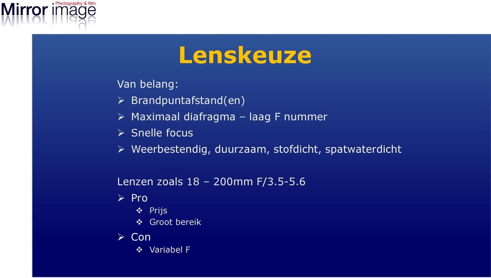 duurzaam, stofdicht, spatwaterdicht Lenzen zoals 18