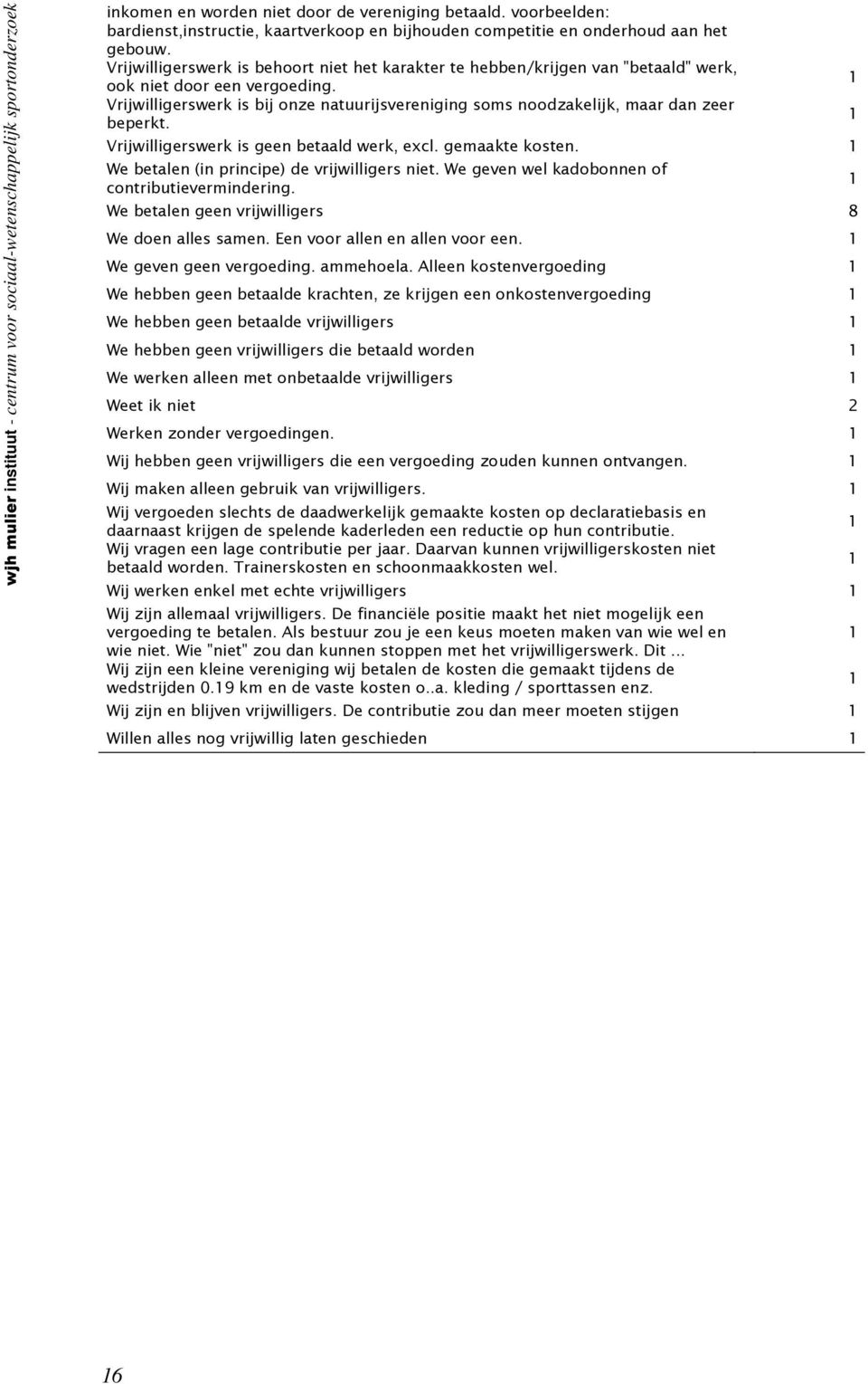 Vrijwilligerswerk is behoort niet het karakter te hebben/krijgen van "betaald" werk, ook niet door een vergoeding.