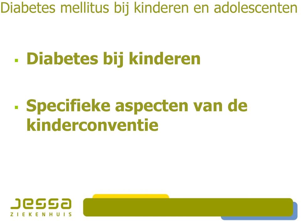 Diabetes bij kinderen