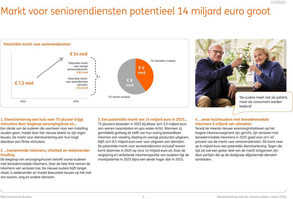 2025 75+ boven-modaal De oudere moet niet als patiënt, maar als consument worden bediend 1.