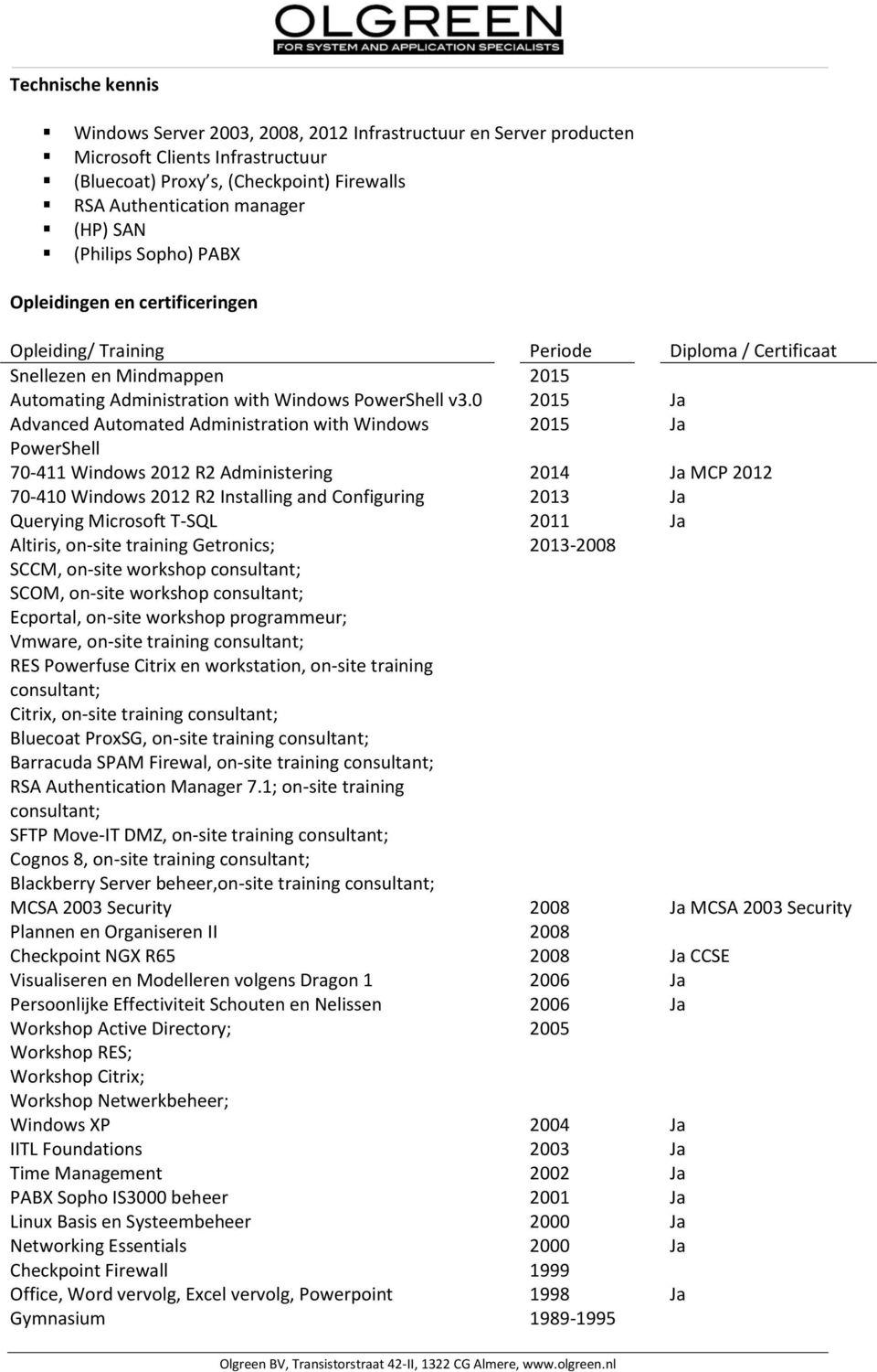 0 2015 Ja Advanced Automated Administration with Windows 2015 Ja PowerShell 70-411 Windows 2012 R2 Administering 2014 Ja MCP 2012 70-410 Windows 2012 R2 Installing and Configuring 2013 Ja Querying