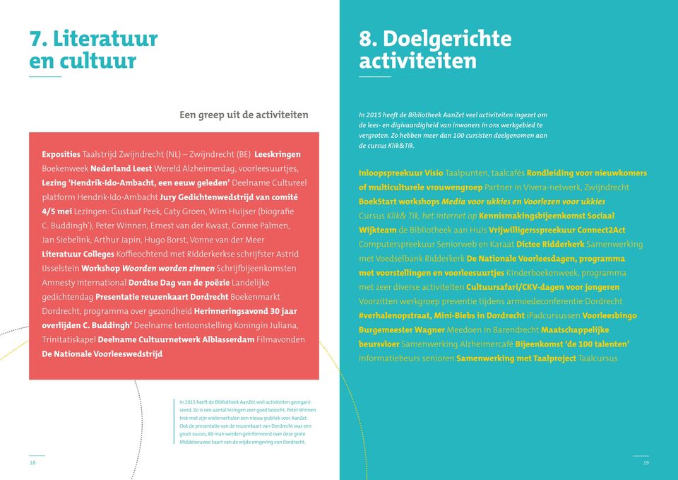 Hendrik-Ido-Ambacht, een eeuw geleden Deelname Cultureel platform Hendrik-Ido-Ambacht Jury Gedichtenwedstrijd van comité 4/5 mei Lezingen: Gustaaf Peek, Caty Groen, Wim Huijser (biografie C.