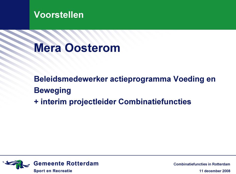 actieprogramma Voeding en