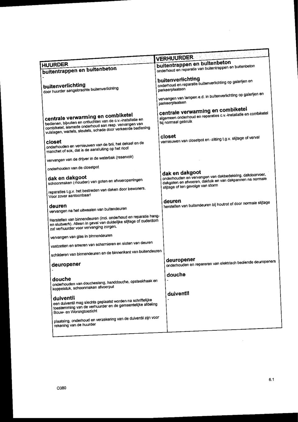 1.,0:^oil'*l*"i'"'""0" """ ",o""'oot ff"tj#ffloi #ffi;ansruitins op het riool venangen van de drijver in de waterbak (reservolr) onderhouden van de closetpot dak en dakgoot ffiil;:ffi'èffi;")