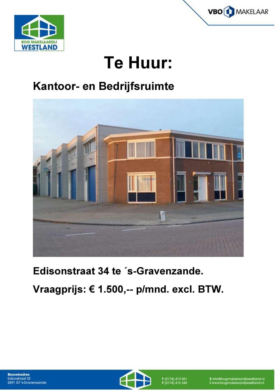 Edisonstraat 34 te