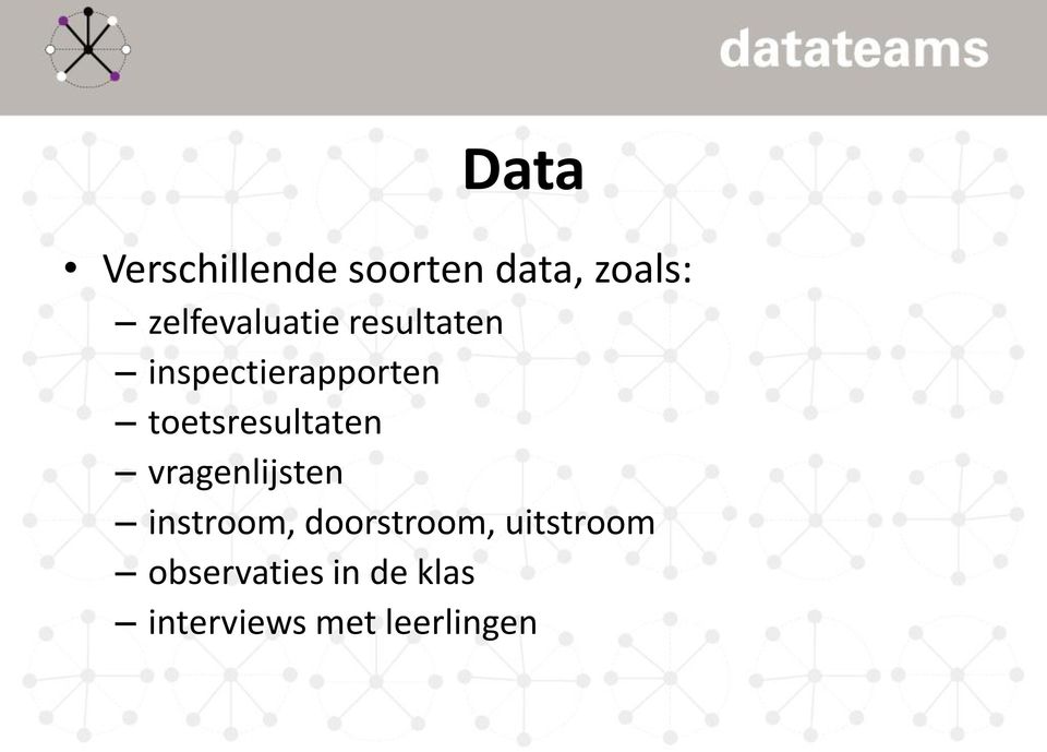 toetsresultaten vragenlijsten instroom,