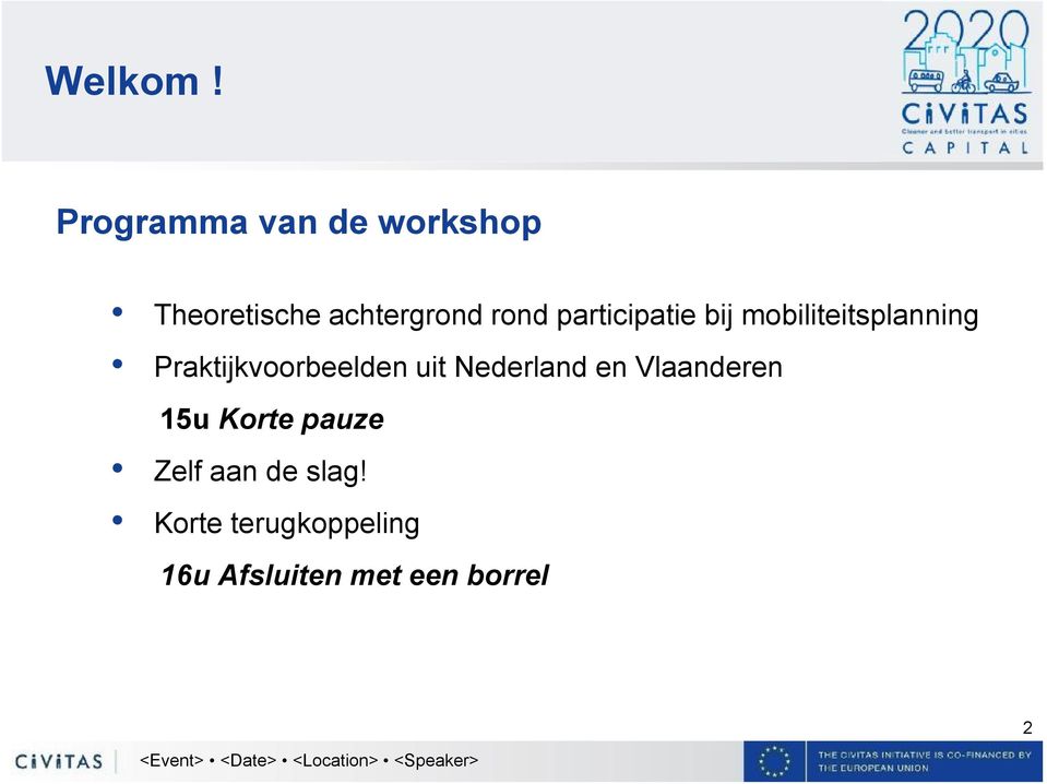 participatie bij mobiliteitsplanning Praktijkvoorbeelden uit