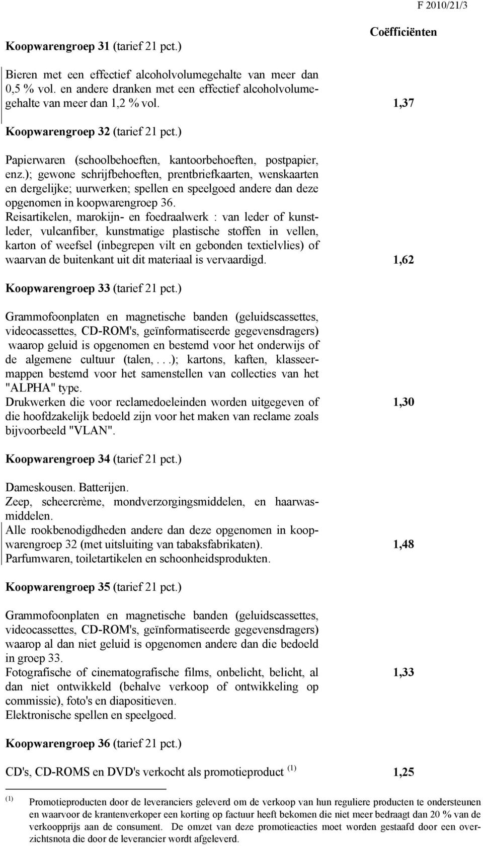 ); gewone schrijfbehoeften, prentbriefkaarten, wenskaarten en dergelijke; uurwerken; spellen en speelgoed andere dan deze opgenomen in koopwarengroep 36.