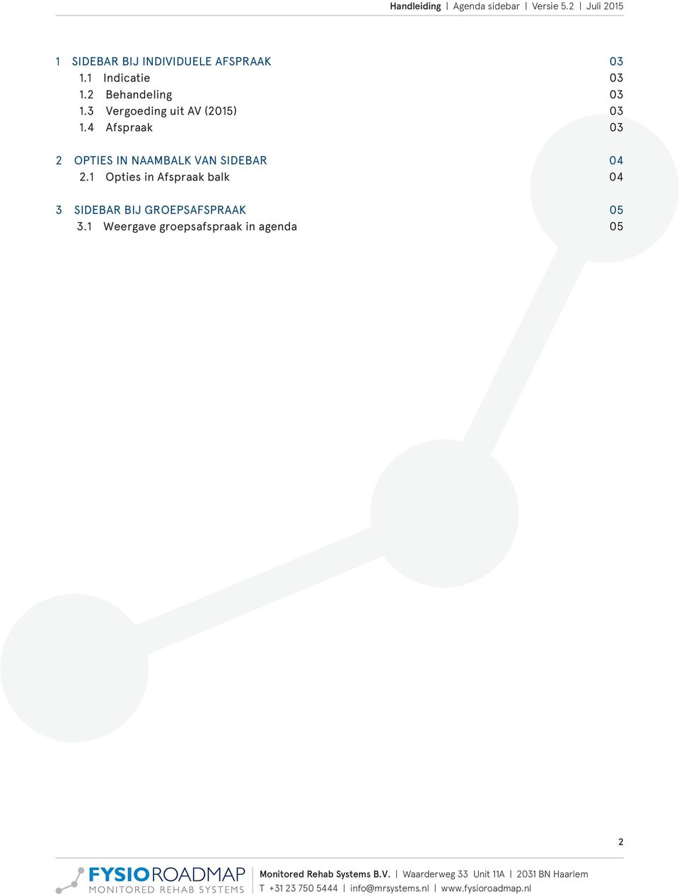 1 Opties in Afspraak balk 04 04 3 SIDEBAR BIJ GROEPSAFSPRAAK 3.