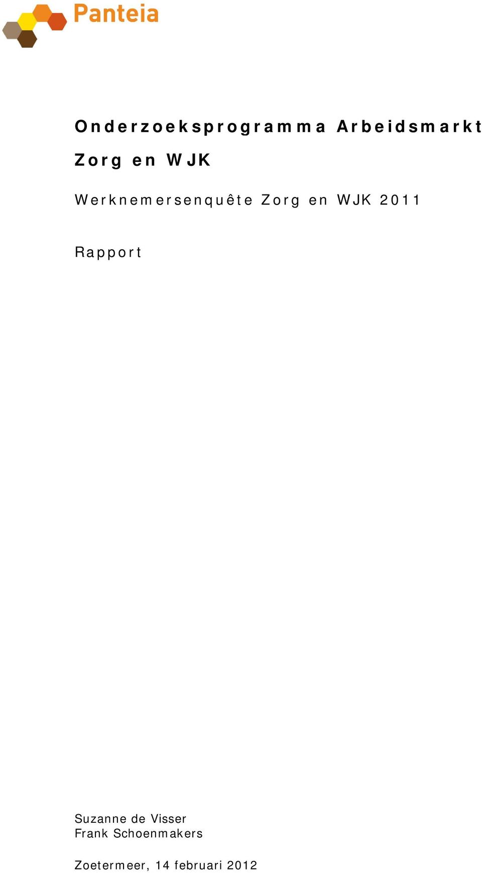 2011 Rapport Suzanne de Visser Frank