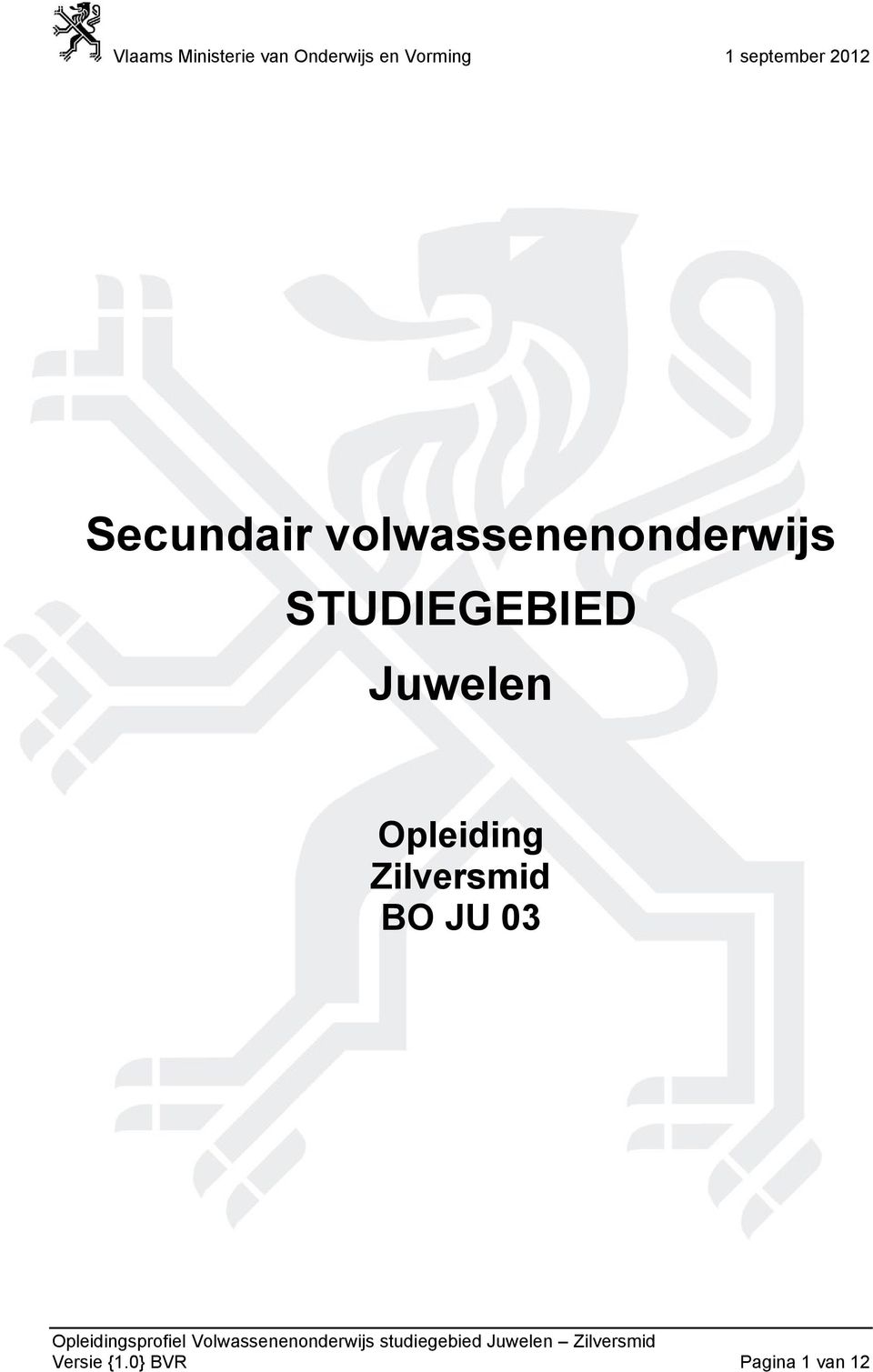 STUDIEGEBIED Juwelen