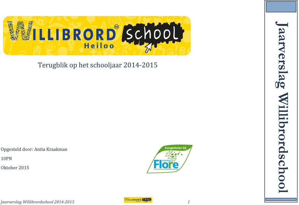 schooljaar 2014-2015 Jaarverslag