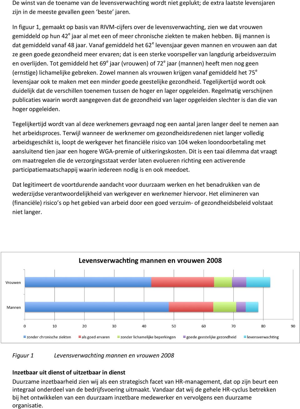 Bij mannen is dat gemiddeld vanaf 48 jaar.