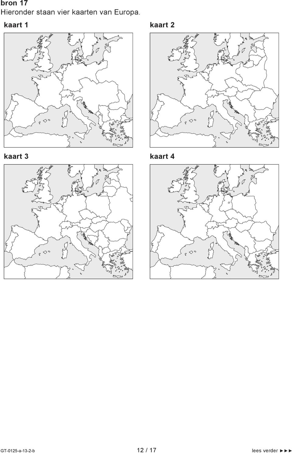 kaart 1 kaart 2 kaart 3 kaart