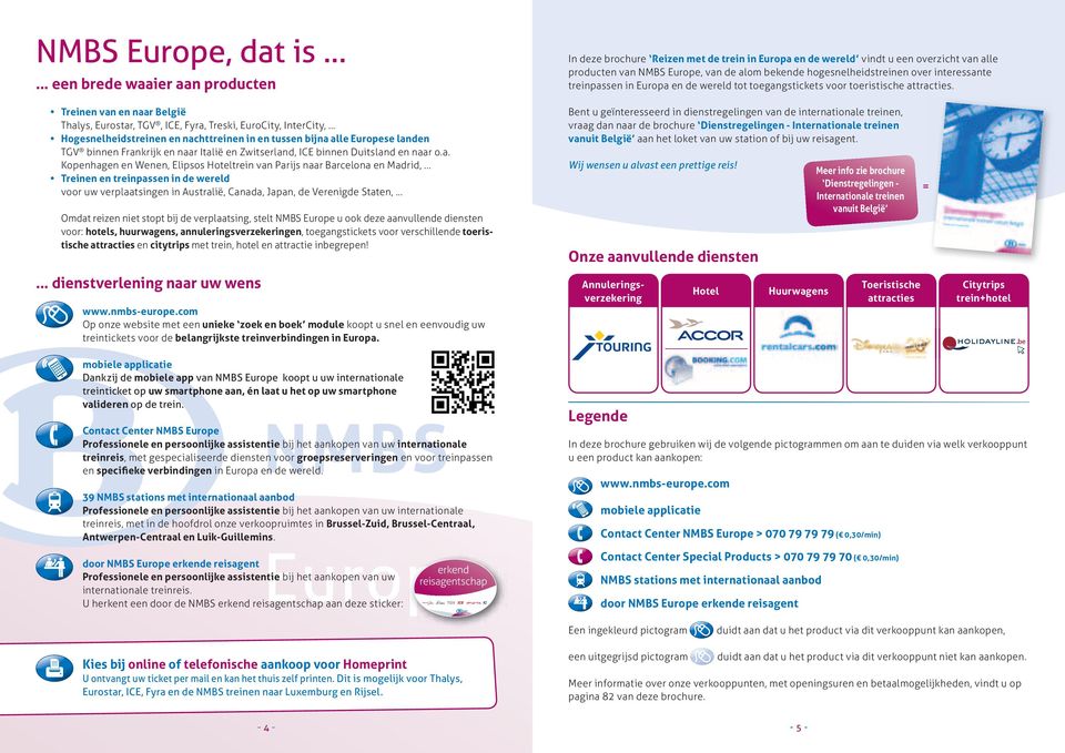 interessante treinpassen in Europa en de wereld tot toegangstickets voor toeristische attracties.