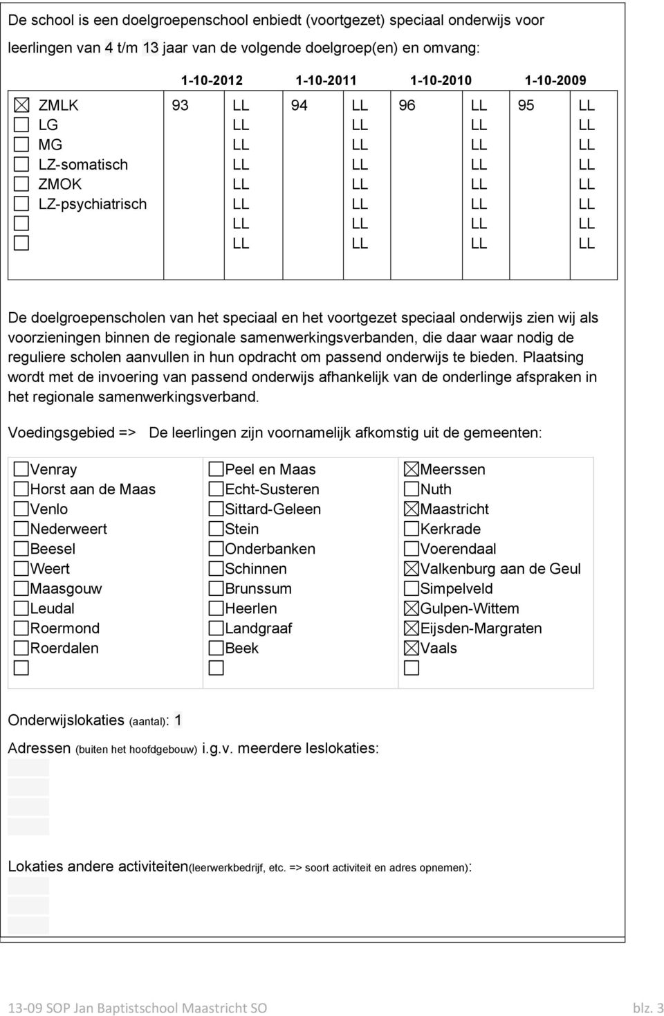 die daar waar nodig de reguliere scholen aanvullen in hun opdracht om passend onderwijs te bieden.