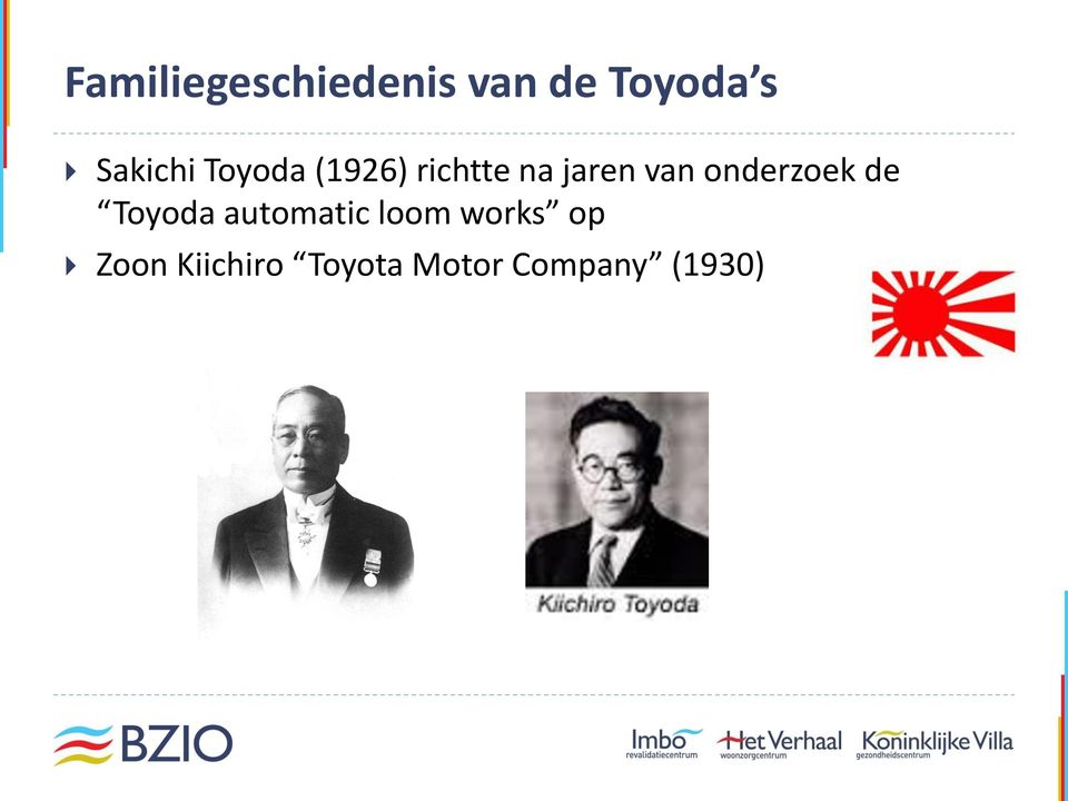 van onderzoek de Toyoda automatic loom
