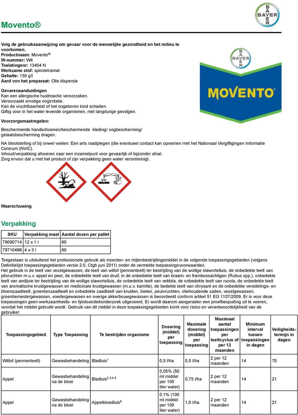 veroorzaken. Veroorzaakt ernstige oogirritatie. Kan de vruchtbaarheid of het ongeboren kind schaden. Giftig voor in het water levende organismen, met langdurige gevolgen.