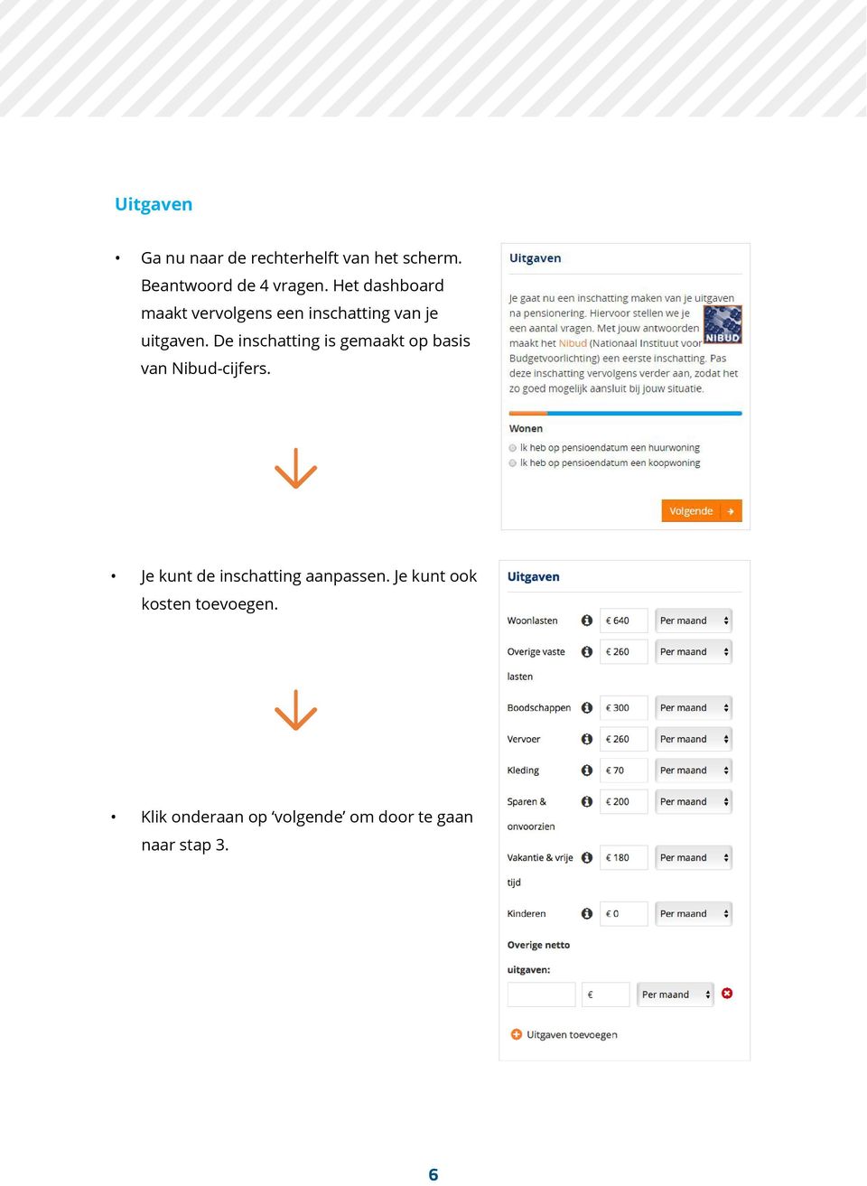 De inschatting is gemaakt op basis van Nibud-cijfers.