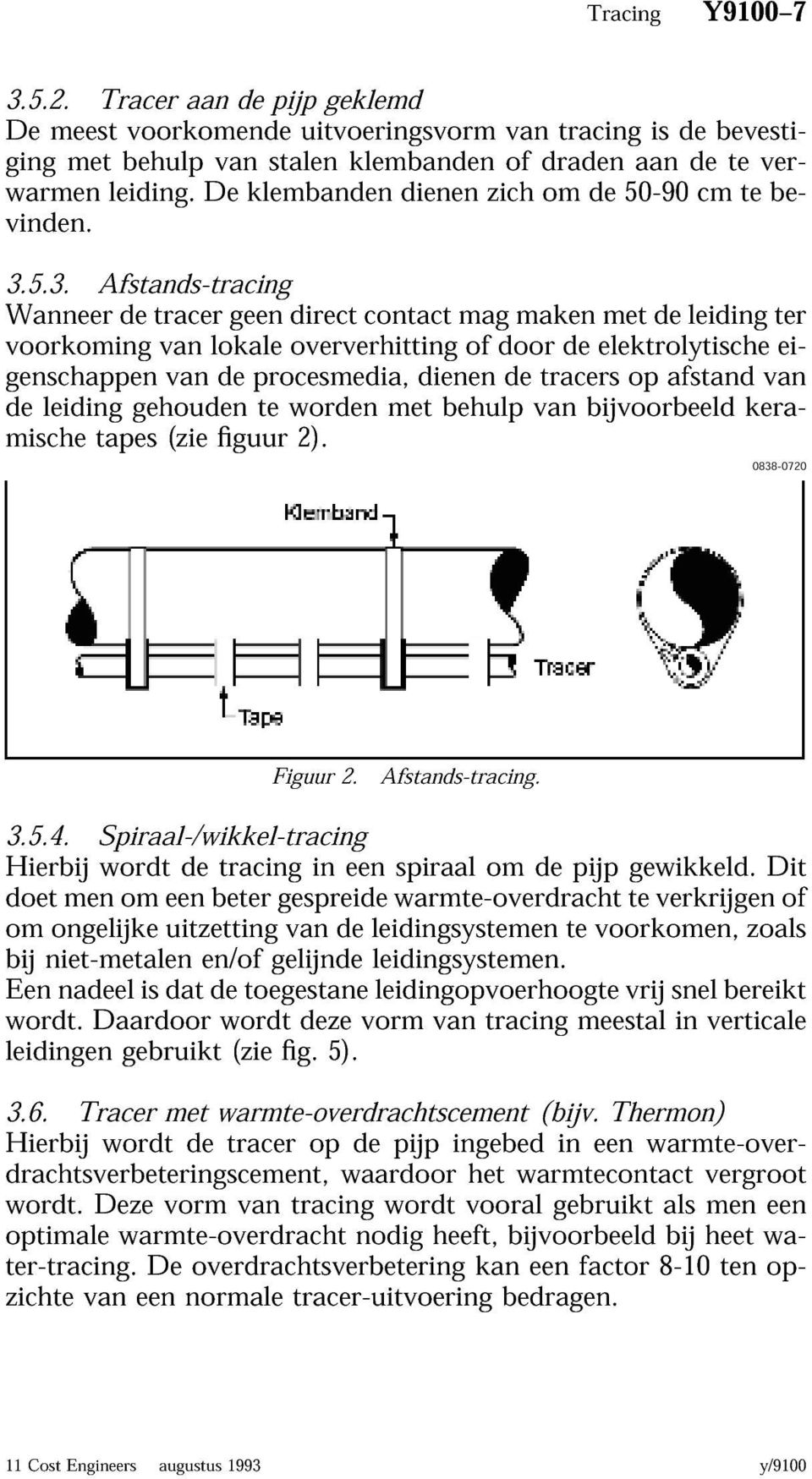 5.3. Afstands-tracing voorkomingvanlokaleoververhittingofdoordeelektrolytischeeigenschappenvandeprocesmedia,dienendetracersopafstandvamische leiding tapes(zie gehouden figuur te worden 2).