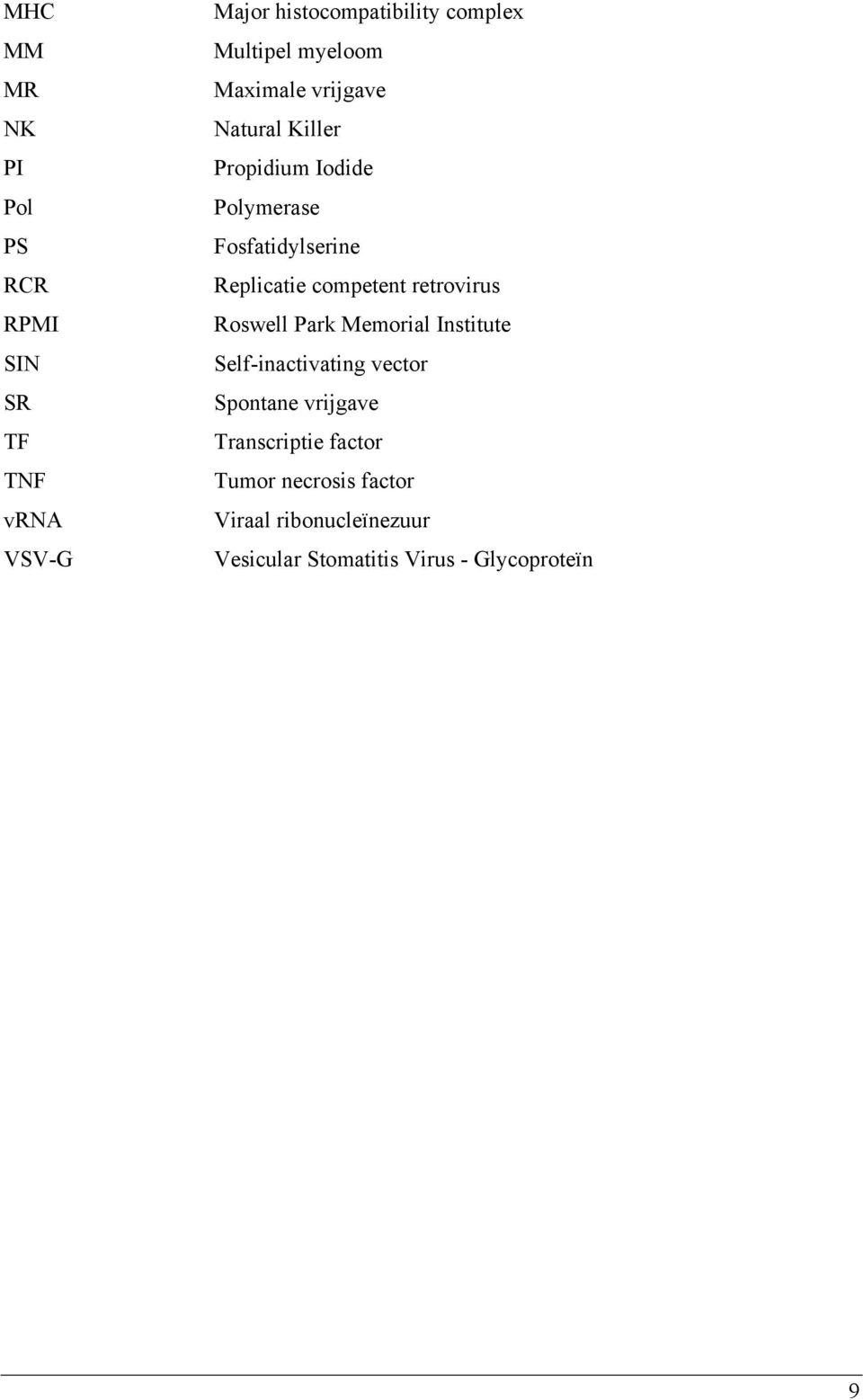competent retrovirus Roswell Park Memorial Institute Self-inactivating vector Spontane vrijgave