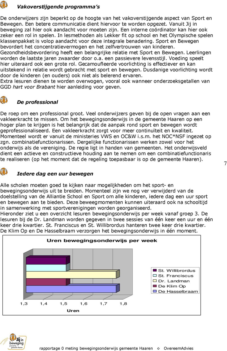 In lesmethoden als Lekker fit op school en het Olympische spelen klassenpakket is volop aandacht voor deze integrale benadering.