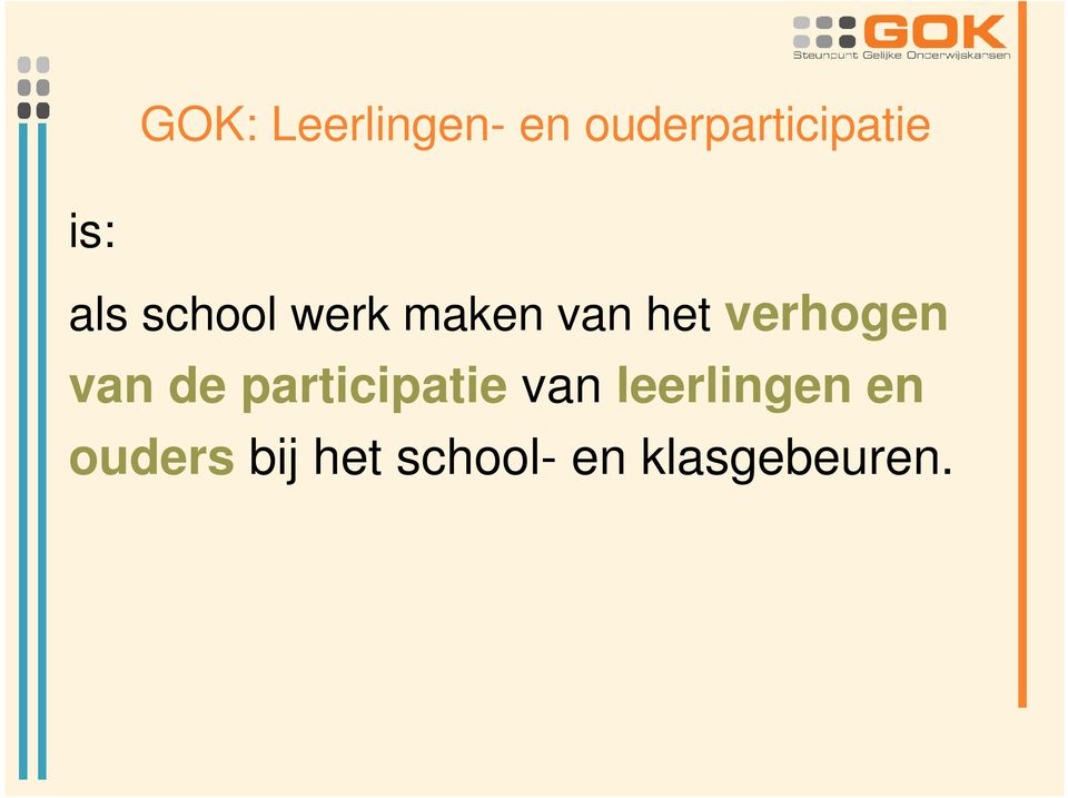 participatie van leerlingen