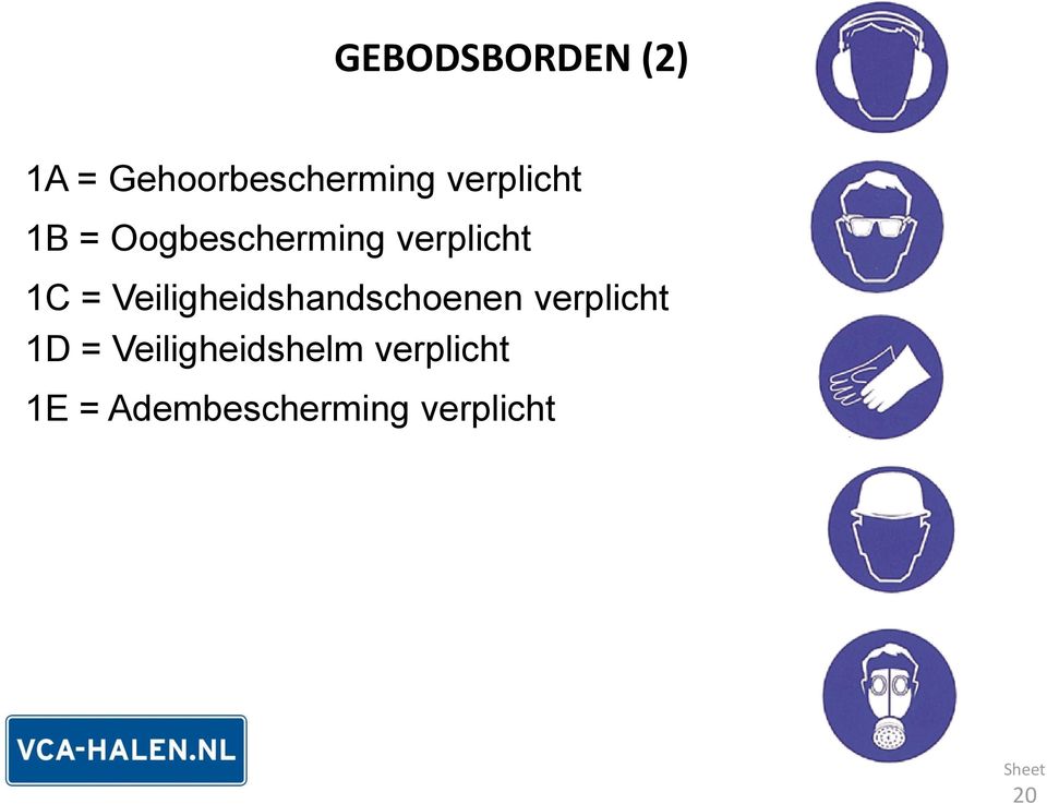 Veiligheidshandschoenen verplicht 1D =