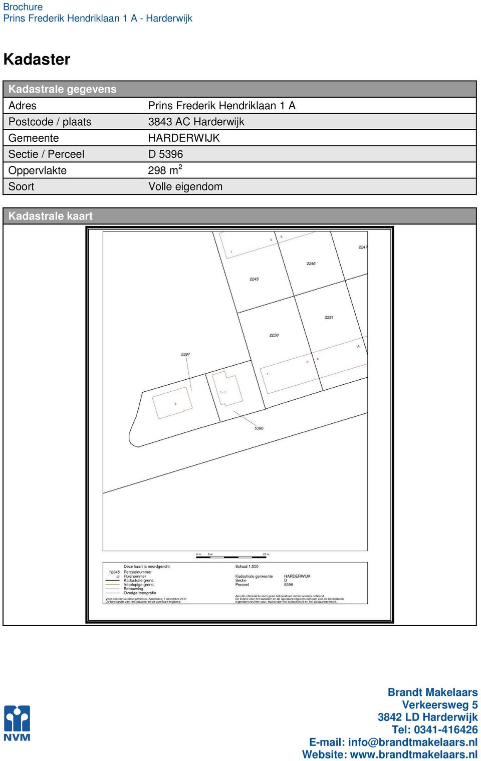 Harderwijk Gemeente HARDERWIJK Sectie / Perceel D