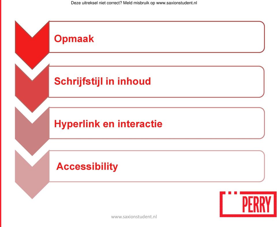 Schrijfstijl in inhoud