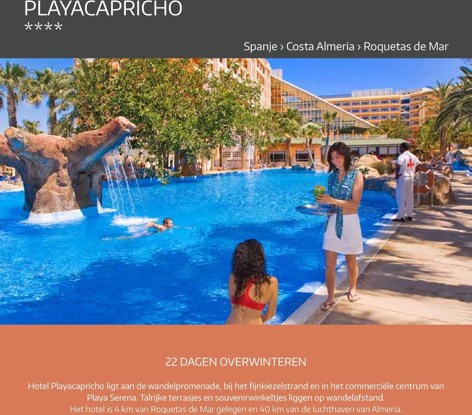 commerciële centrum van Playa Serena.