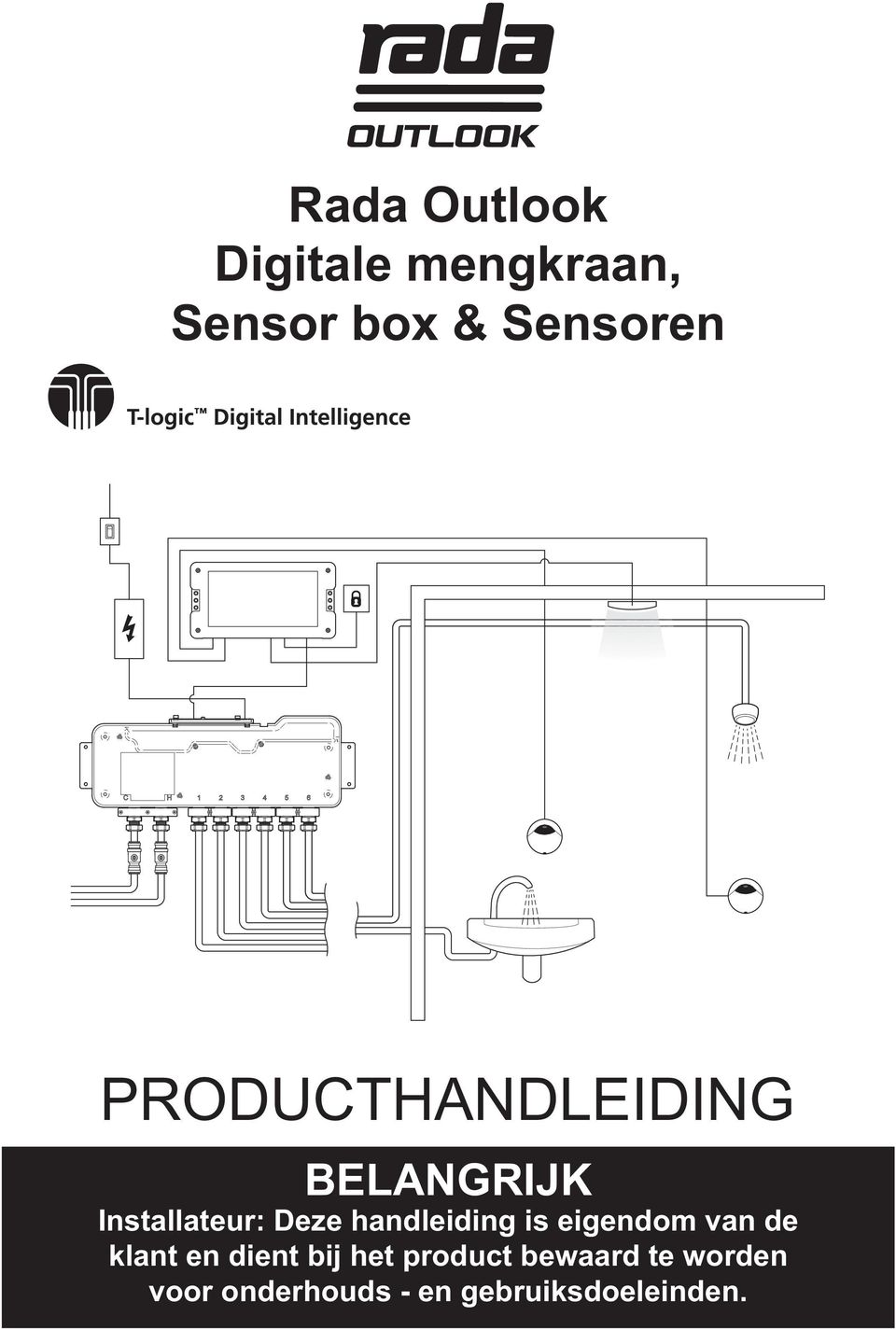 handleiding is eigendom van de klant en dient bij het