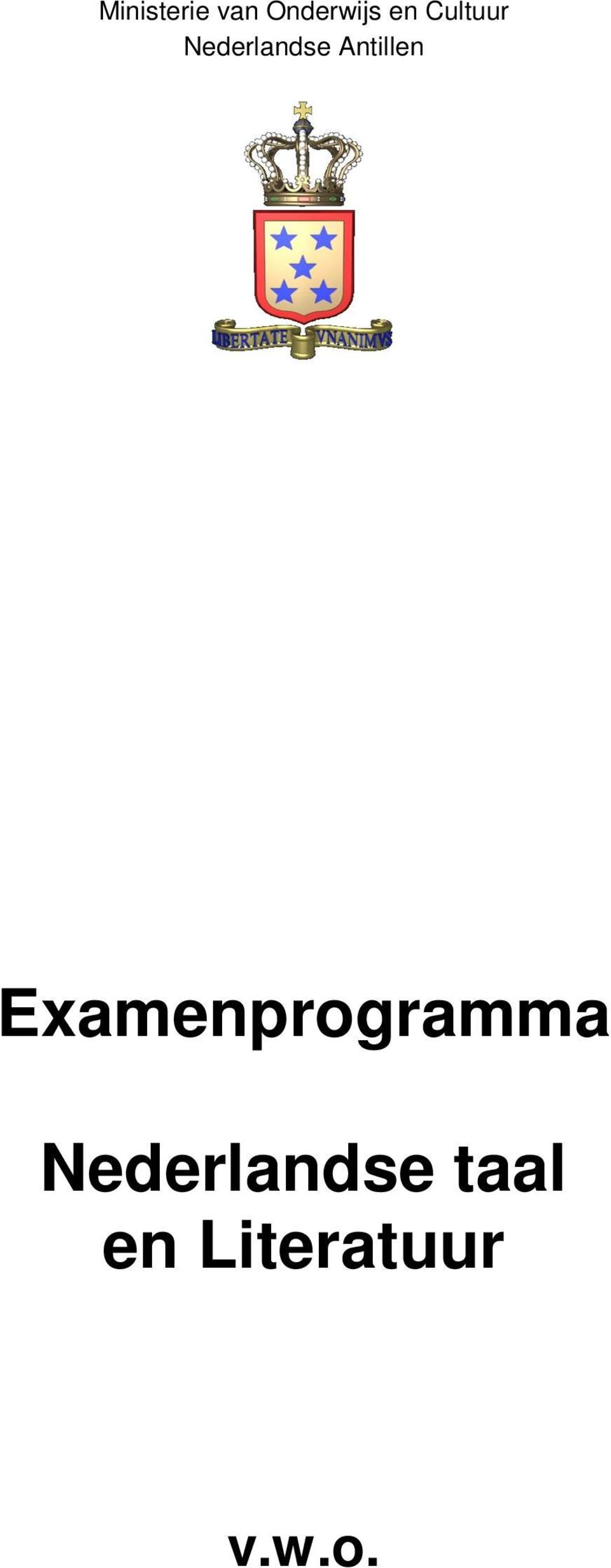 Examenprogramma