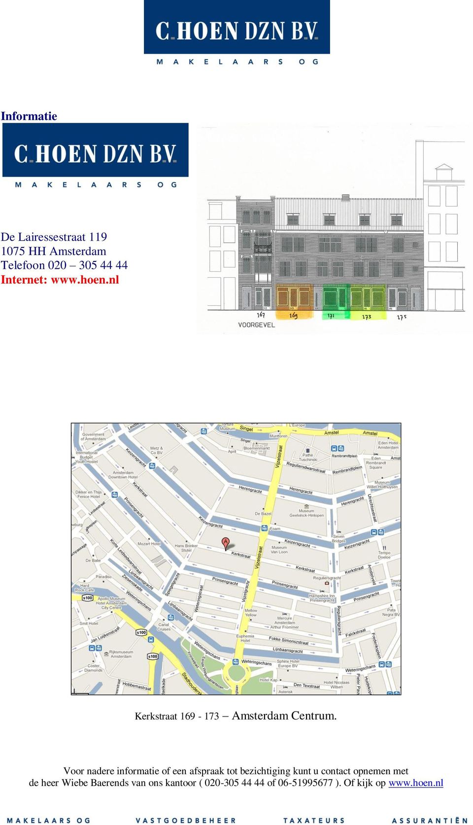 nl Kerkstraat 169-173 Amsterdam Centrum.
