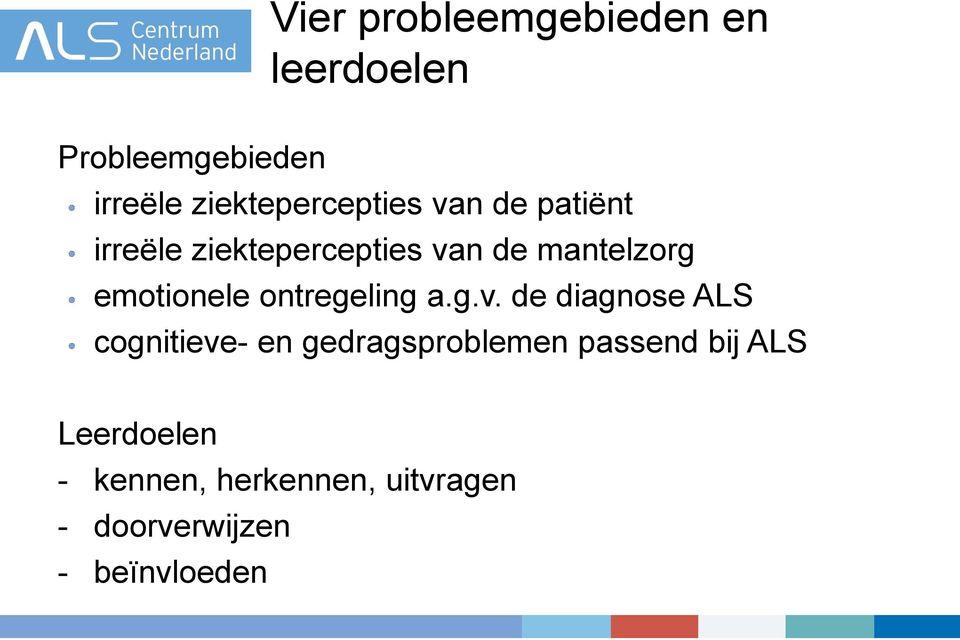 emotionele ontregeling a.g.v.