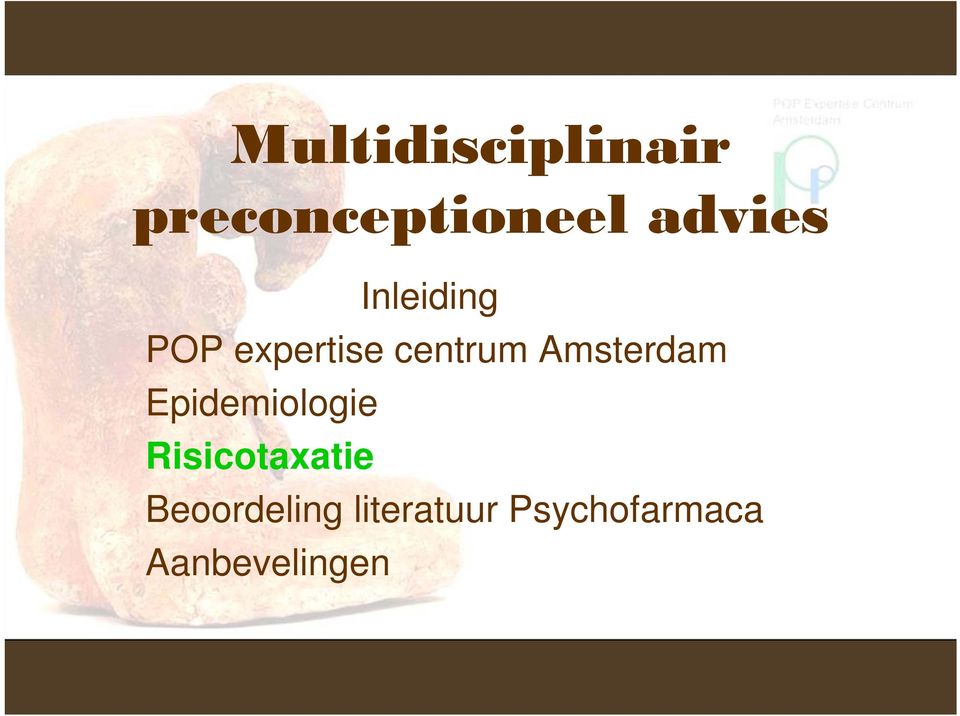 Amsterdam Epidemiologie Risicotaxatie